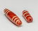 Set Of Tibetan Antique Dzi Beads - 9