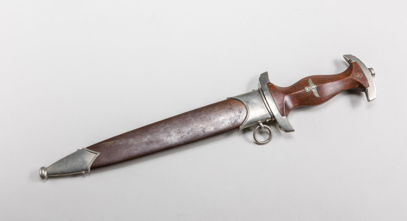 World War II German Antique SA Dagger Nazi: Sturmabteilung or SA was a private army of Adolf HitlerÃ¢€â„¢s political party. Millions of SA third Reich daggers were produced during the war. They are characterized by SA logo in the bro