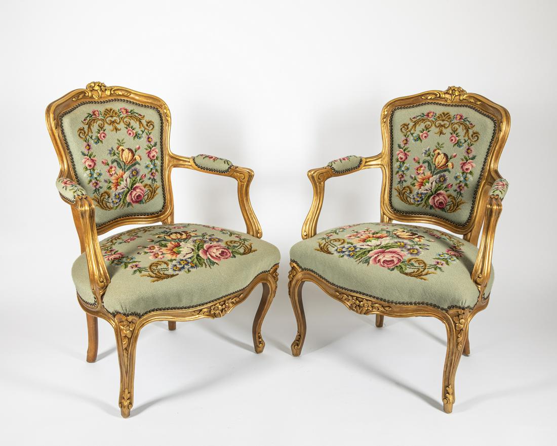 Pair French Antique Louis Xvi Armchairs Nov 16 2019 Wealthier