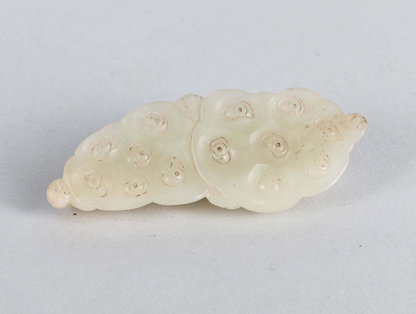 Chinese Antique White Jade Lotus (1 of 5)