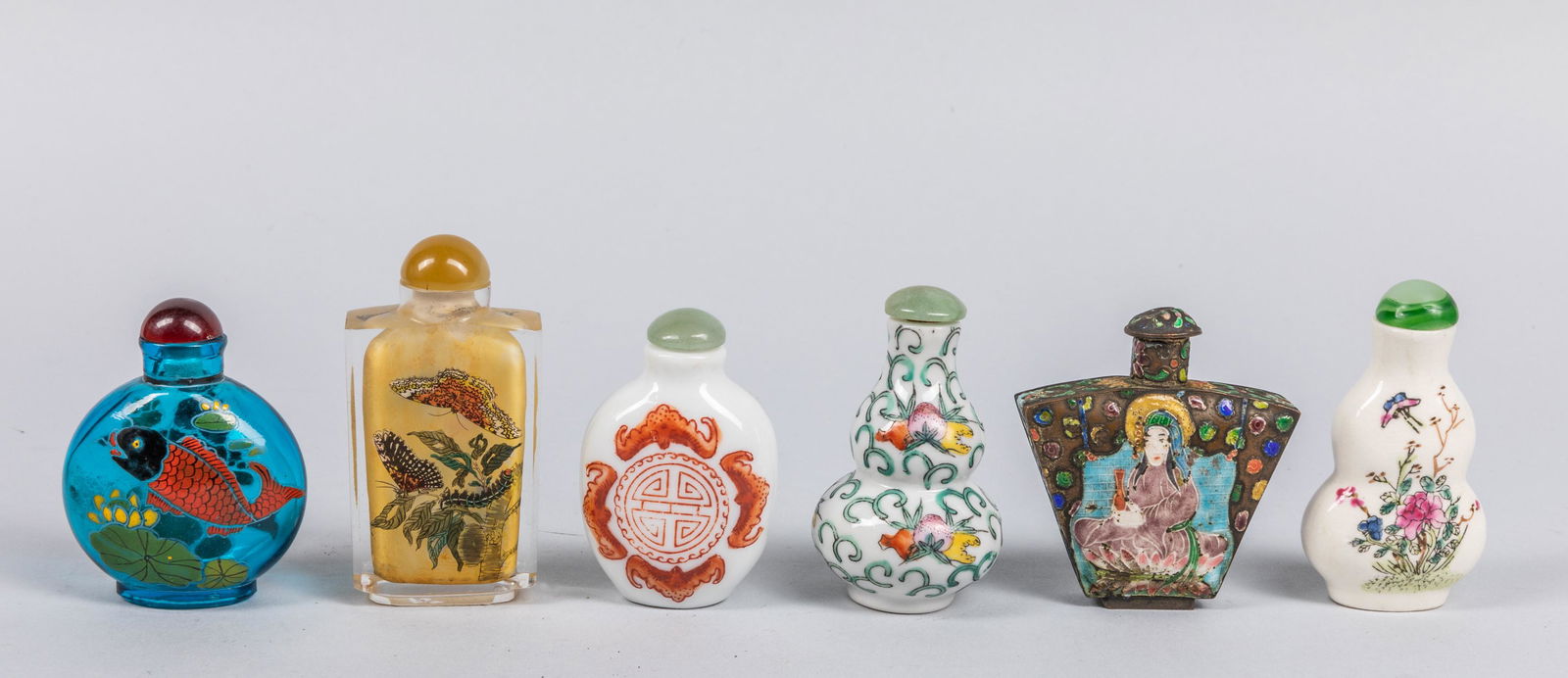 Set Of Chinese Snuff Bottles (1 of 7)