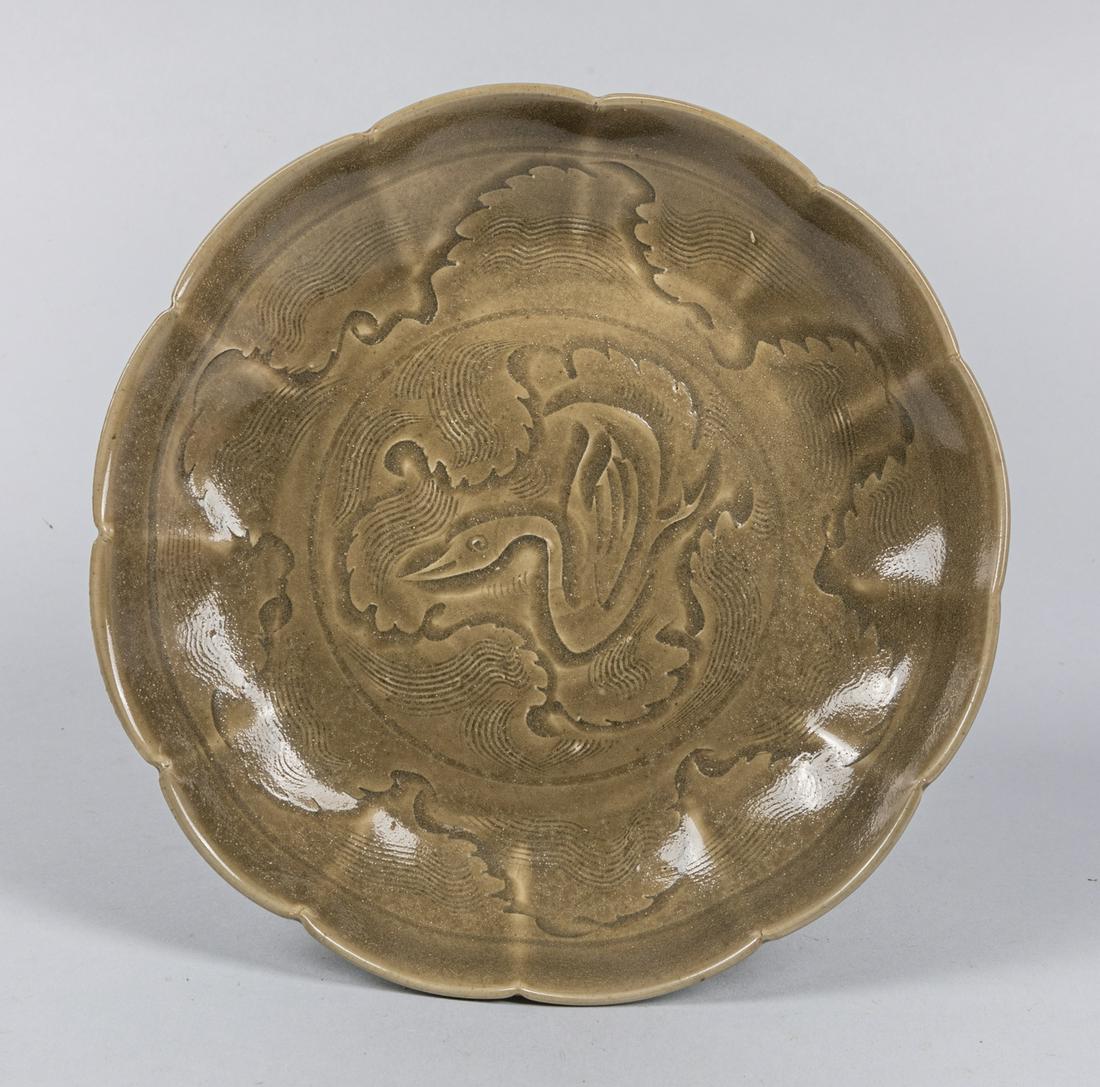 1900-1950 Korean Celadon Dish (1 of 6)