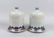 Pair Of Chinese Export Enameled Gilt Porcelain Pots