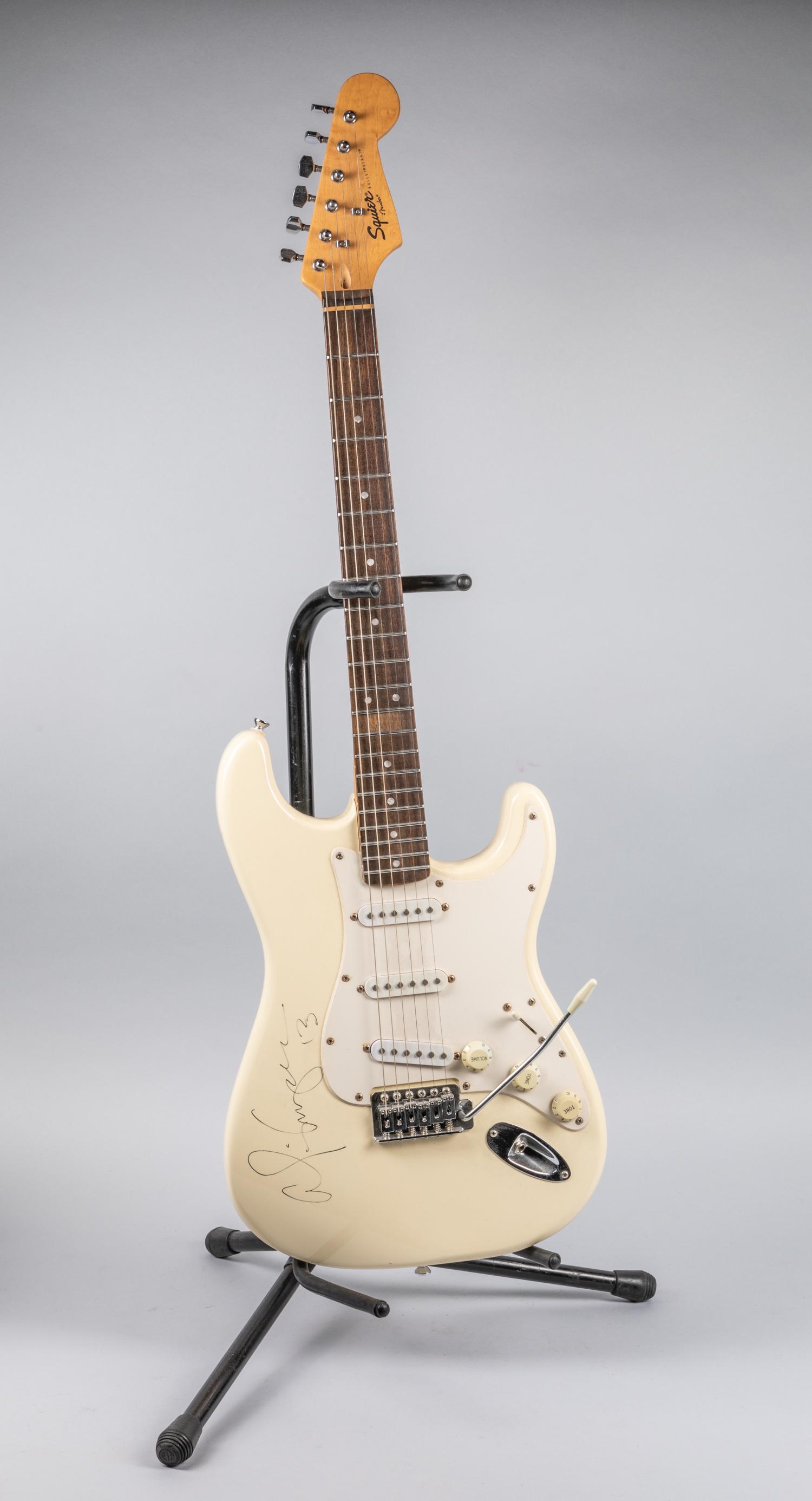 Squier Fender Bullet Strat Guitar, Alice Cooper, (1 of 6)