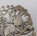 Vintage Sterling Rhinestone Onyx Owl Brooch - 6
