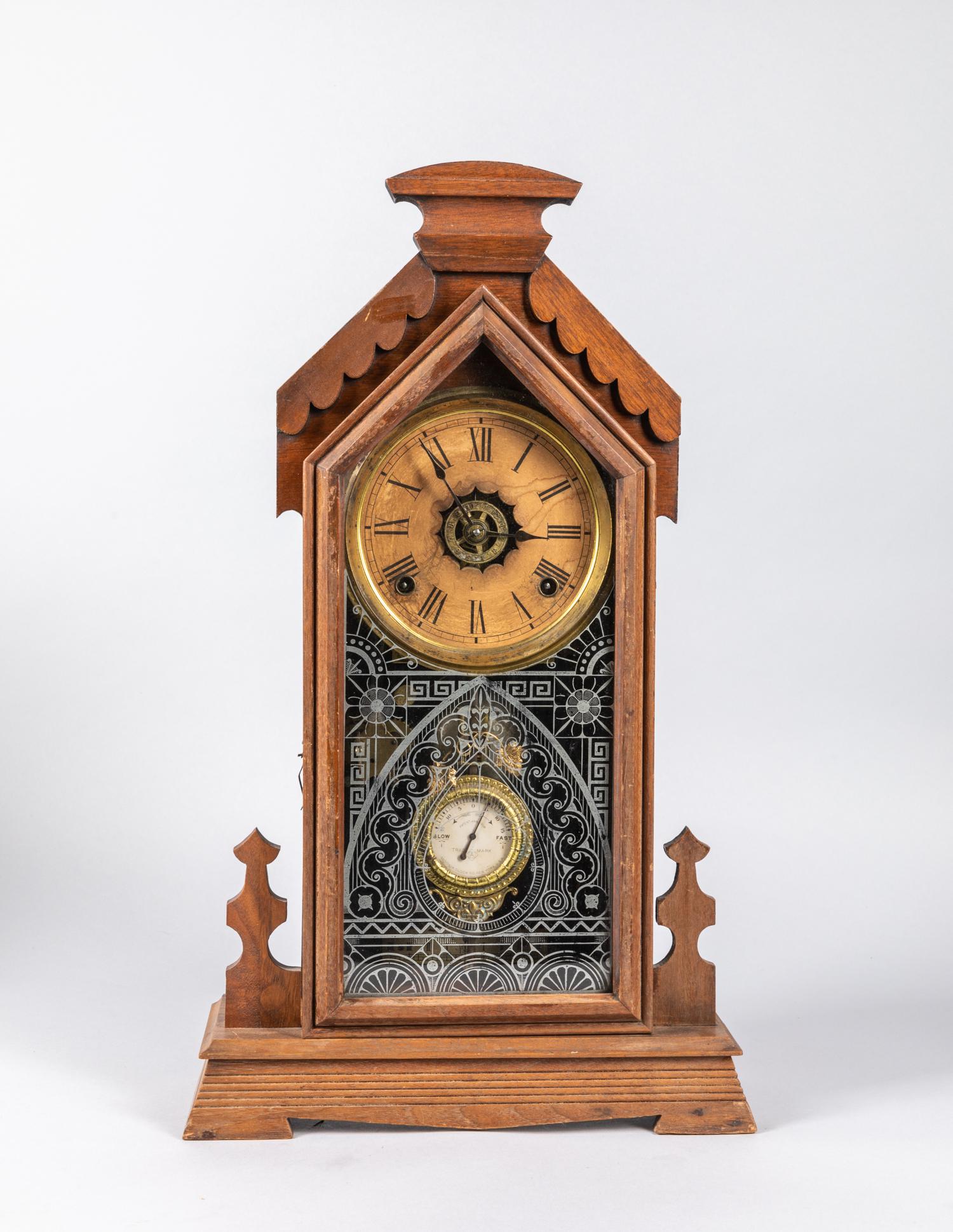 Collectible Vintage Wall Clock: 20.75 inch LThe clock is not in working condition