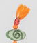 Chinese Export Jade Toggle - 4