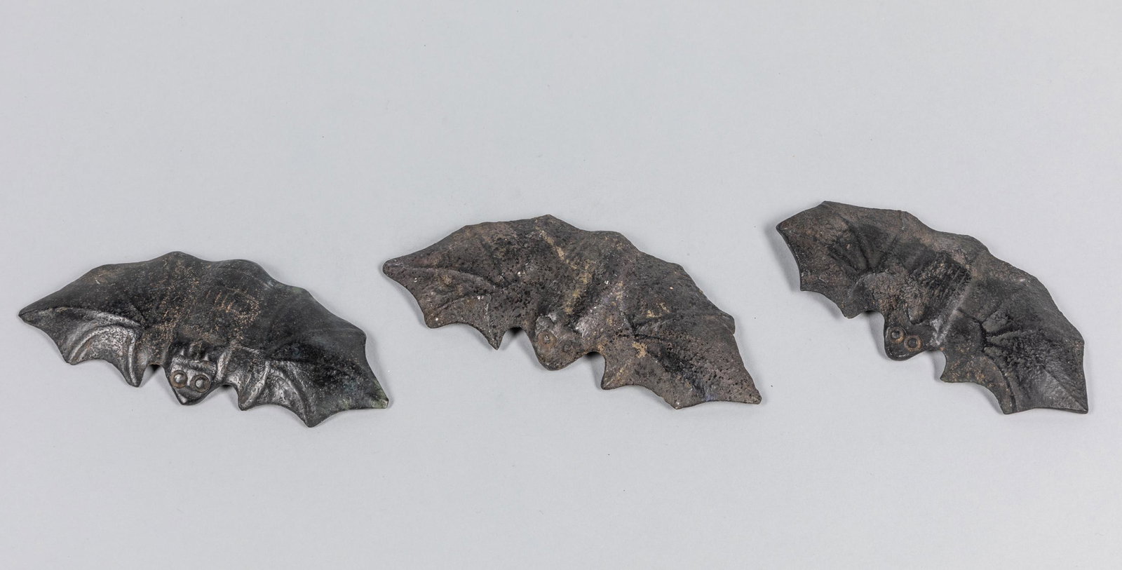 Middle Ages Type Europe Carved Stone Bat: Europe, the Middle Ages Style carved stone bat. Church used. Size: 4.75-5 inch L.