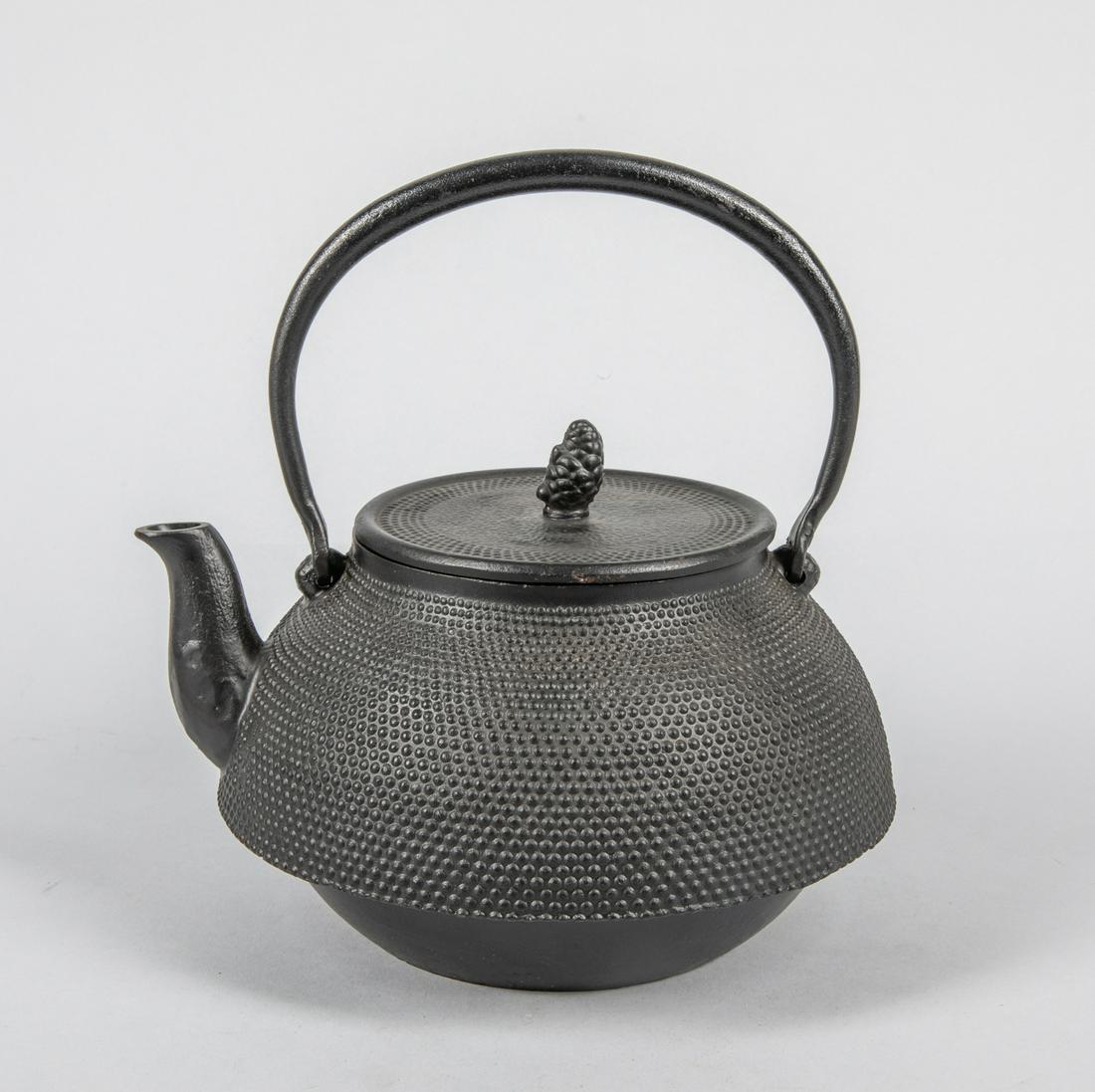 Japanese Iron Tea Pot: 9-8.5 inch. The Estate of the Skoman, little Tokyo, Los Angeles, CA, 2019