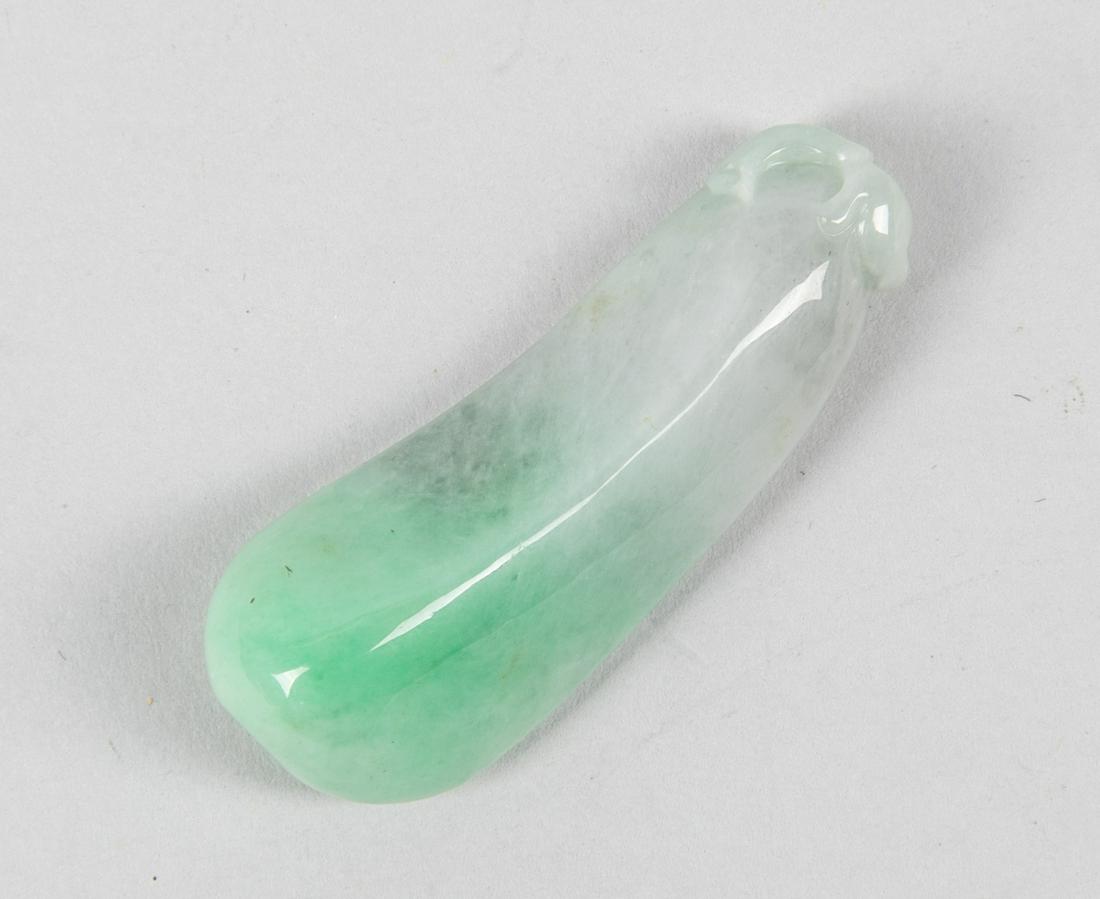 Chinese Jadeite Stone Carving: 1.75 inch L.