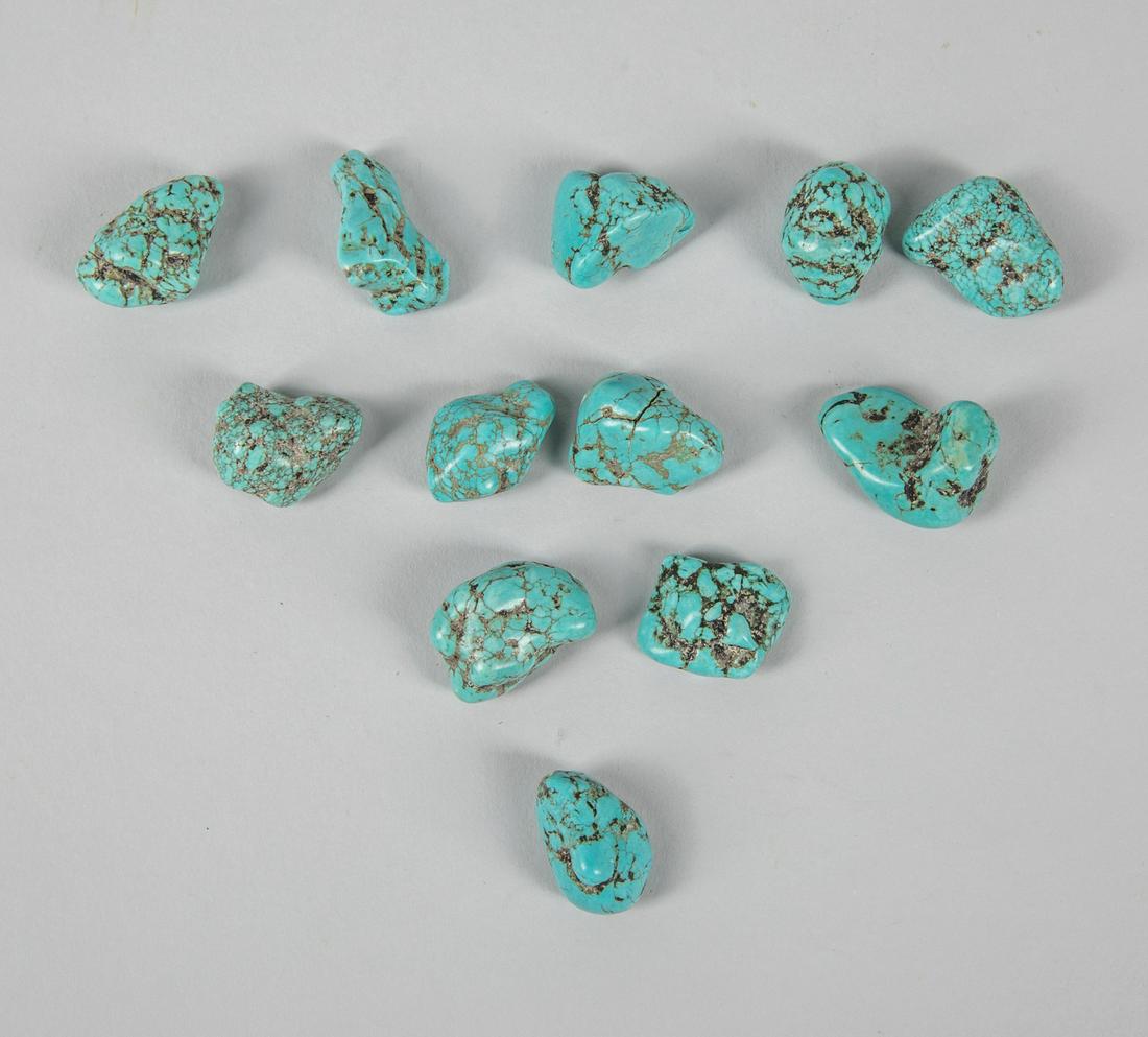 Collectible Large Size Turquoise Stone Beads (1 of 5)