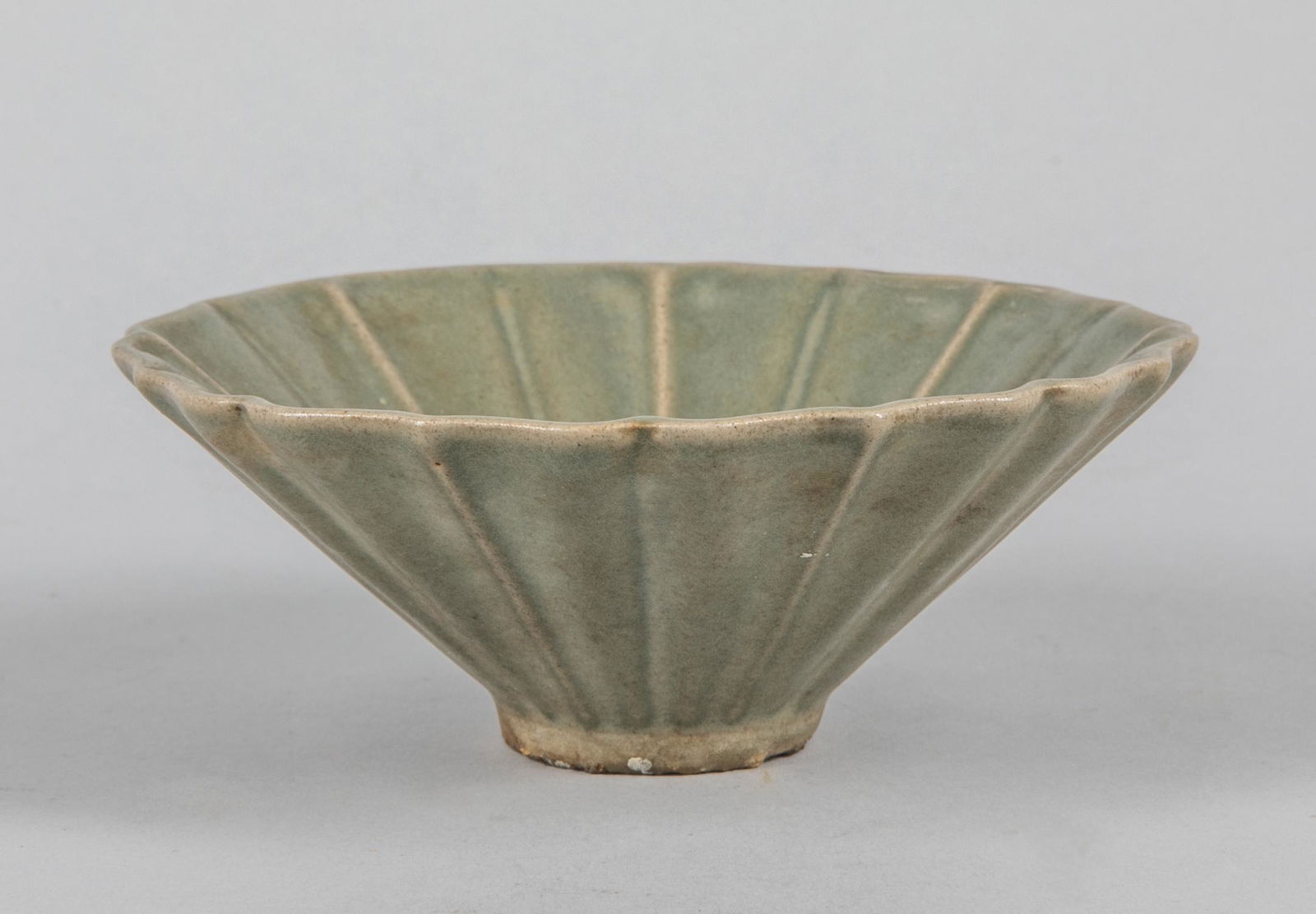 Chinese Celadon Glazed Porcelain Tea Cup (1 of 6)