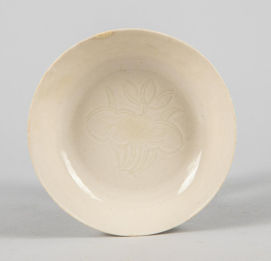 Chinese Ding Type Porcelain Plate (1 of 7)