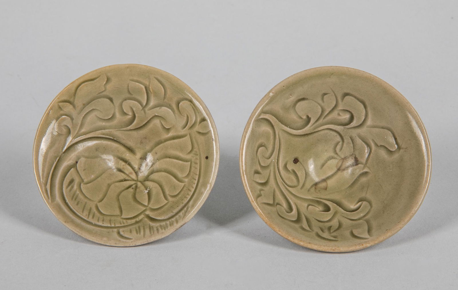 Pairs of Chinese Yaochou Porcelain Cups (1 of 7)