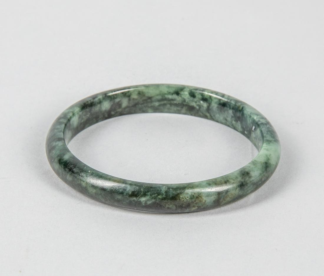 Chinese Old Jade Jadeite Bangle Bracelet (1 of 4)