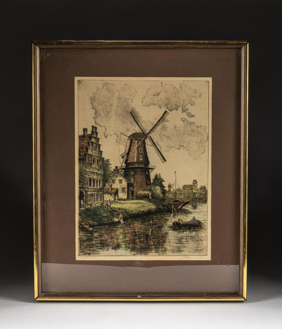 Vintage Signed Lithograph (1 of 8)