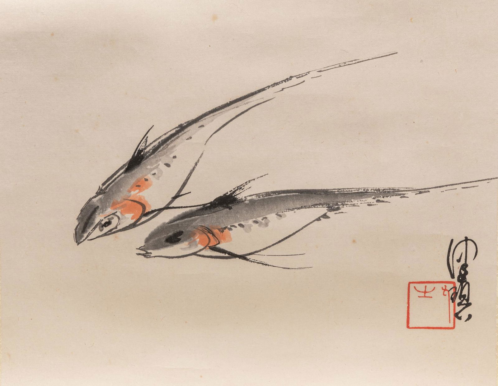 Fine Chinese Water Color Painting (1 of 7)