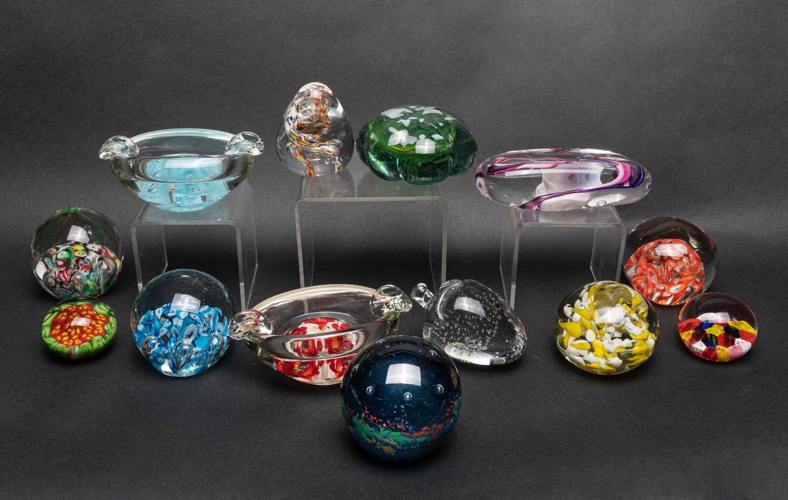 Group Valentine Anemone Coral Reef Art Glass Paper (1 of 8)