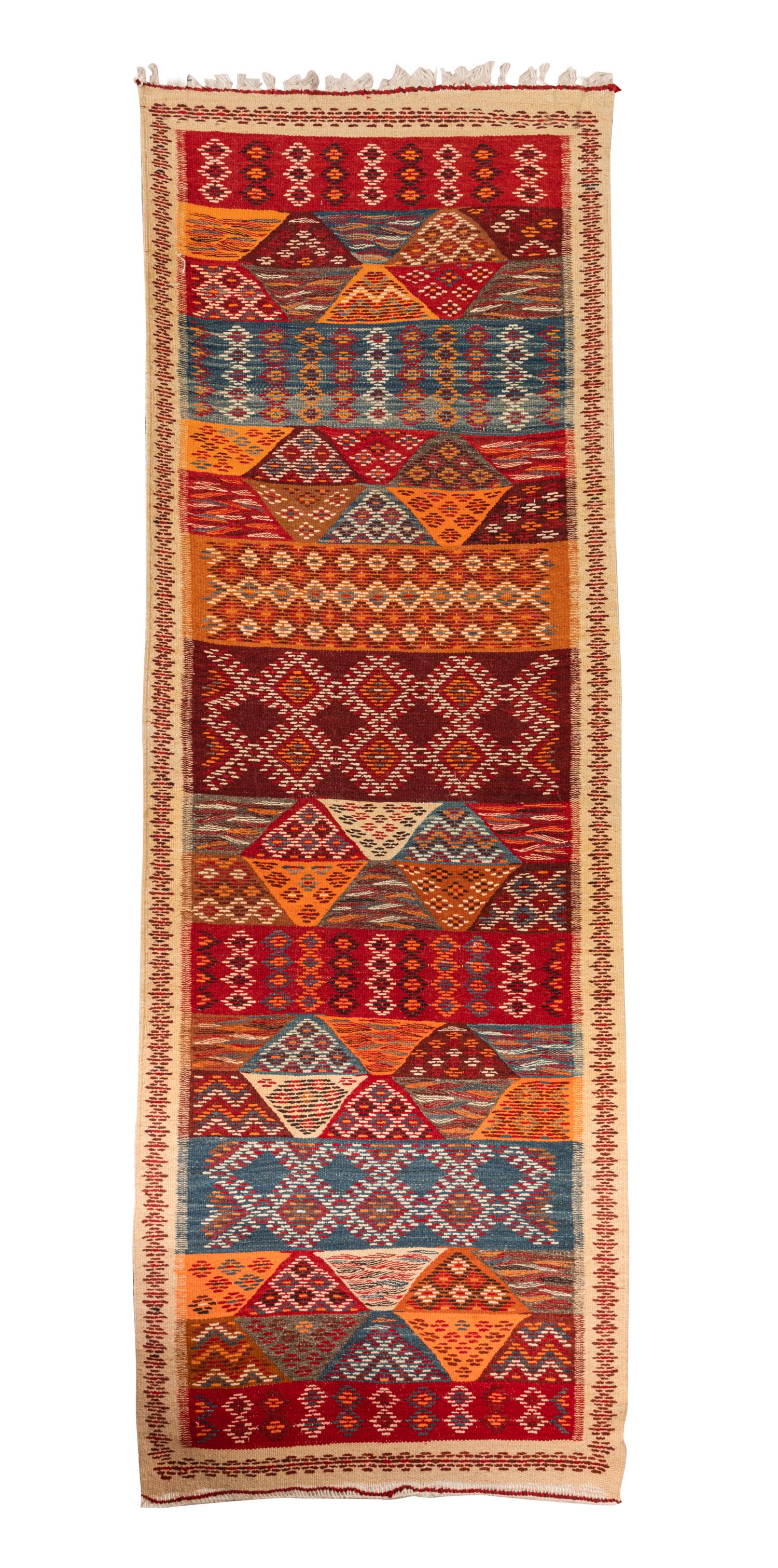 Native American Navojo Type Hand Woven Wool Rug (1 of 7)