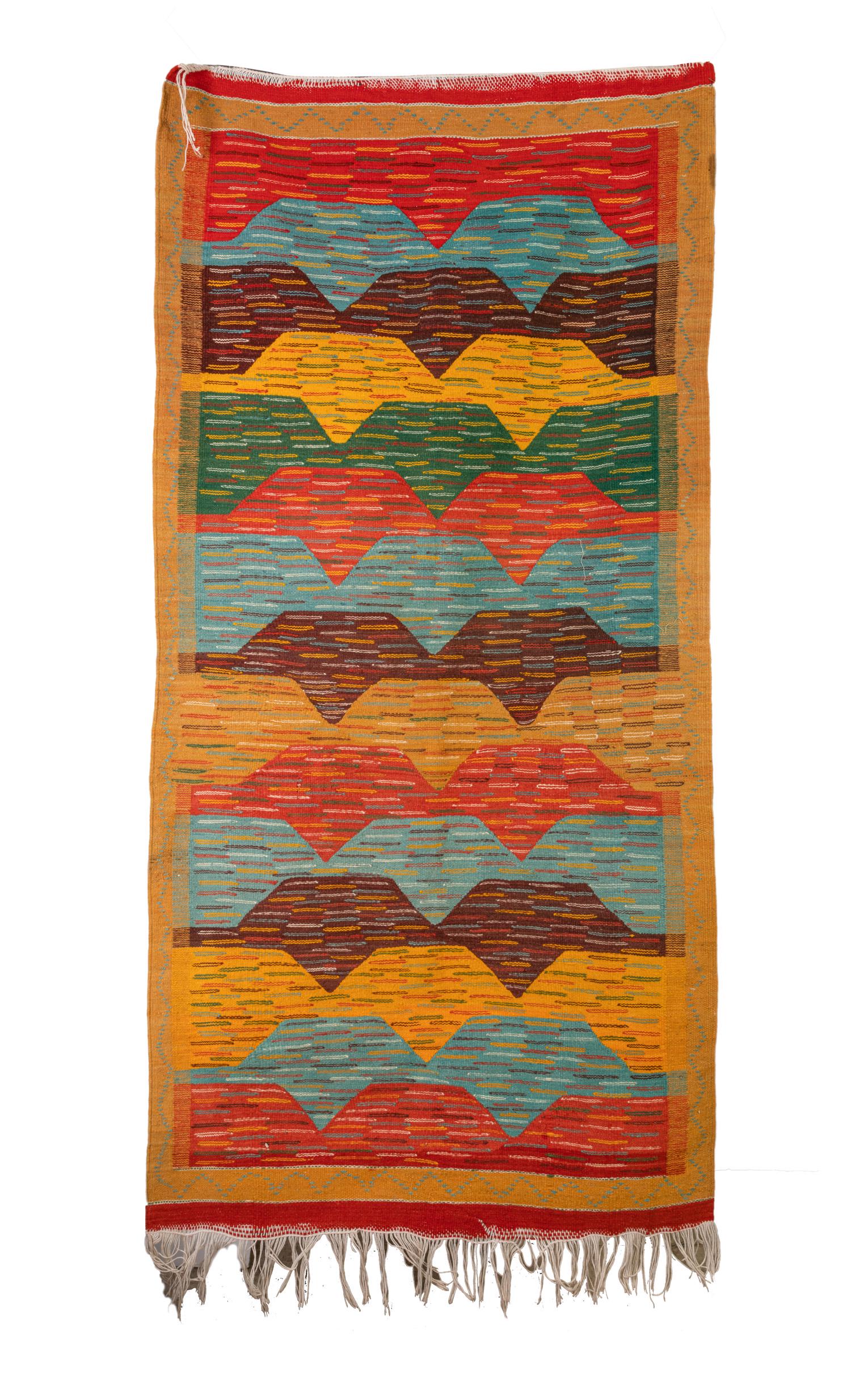 Large Native American Navojo Type Rug (1 of 9)