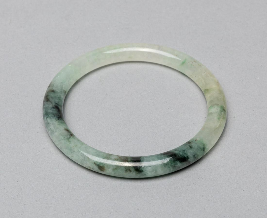 Chinese Antique Jade Jadeite Bangle Pendant (1 of 8)