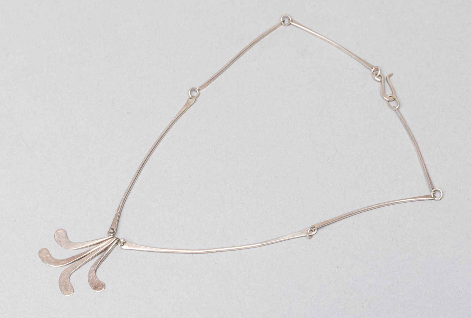 Designed Sterling Silver Necklace with Wlimsical (1 of 5)