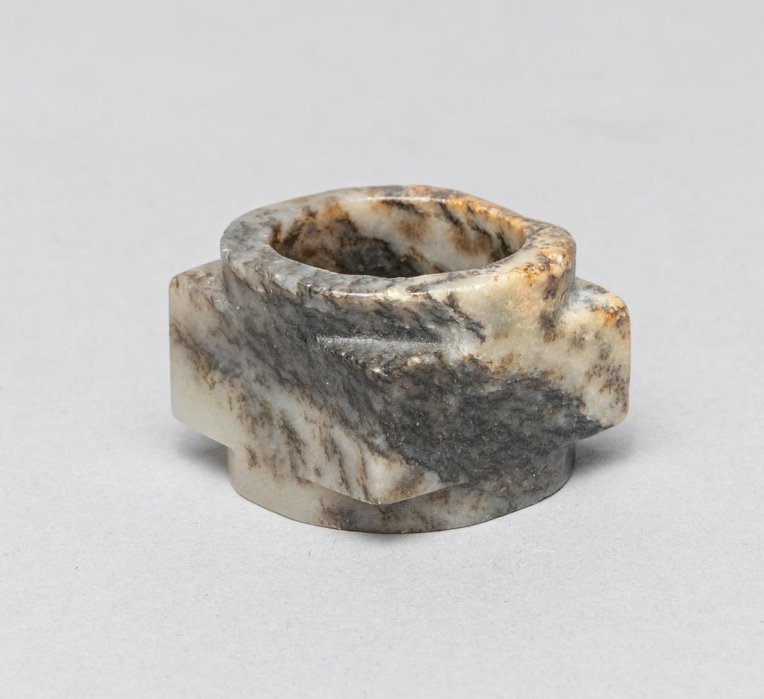 Chinese Old Jade Carving Cong (1 of 9)