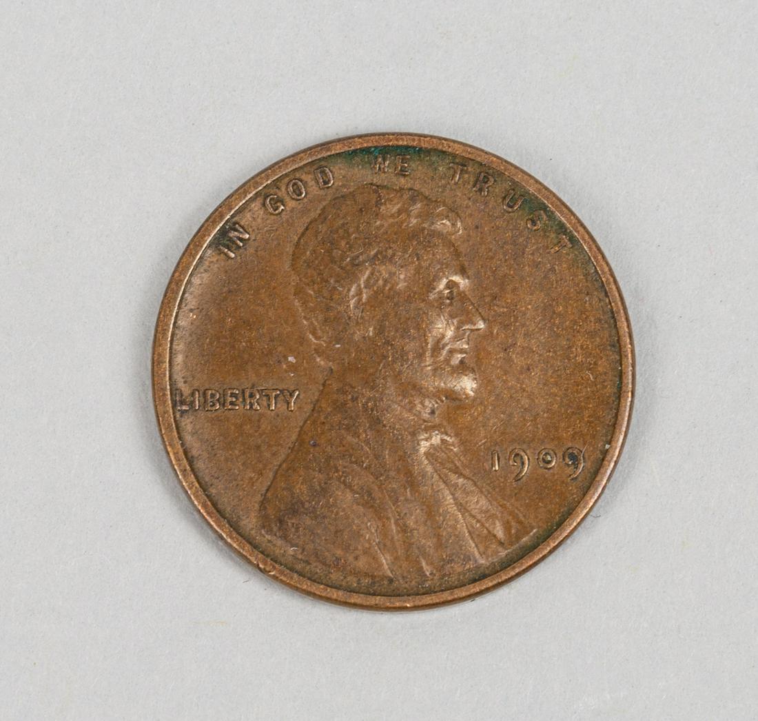 1909 VDB Lincoln Wheat Penny One Cent Coin (1 of 6)