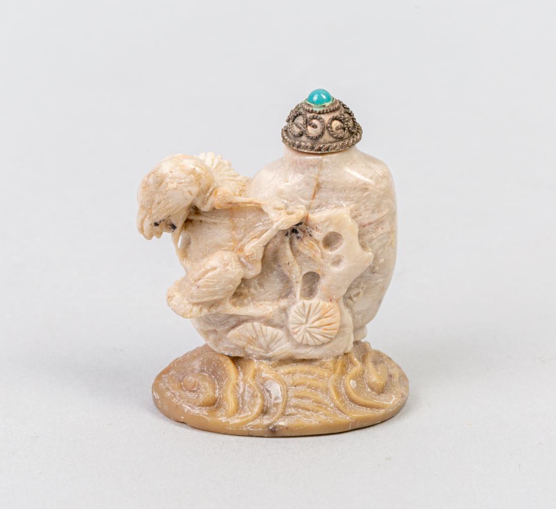 Chinese Stone Carved Snuff Bottle (1 of 12)