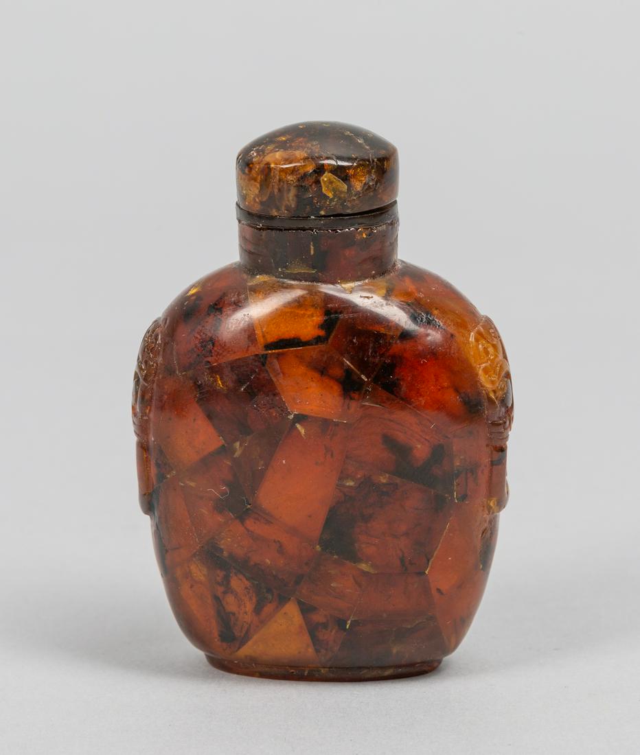 Chinese Old Amber Snuff Bottle (1 of 11)