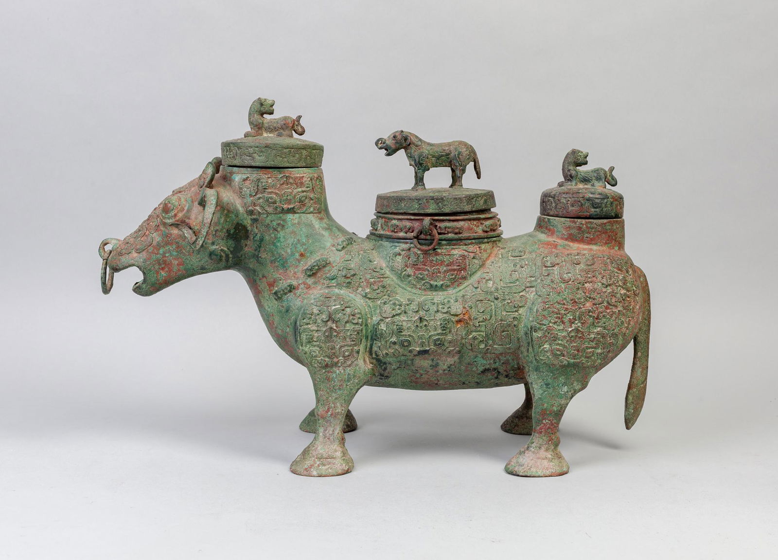 Large Chinese Bronze Sculpture/Jar (1 of 18)