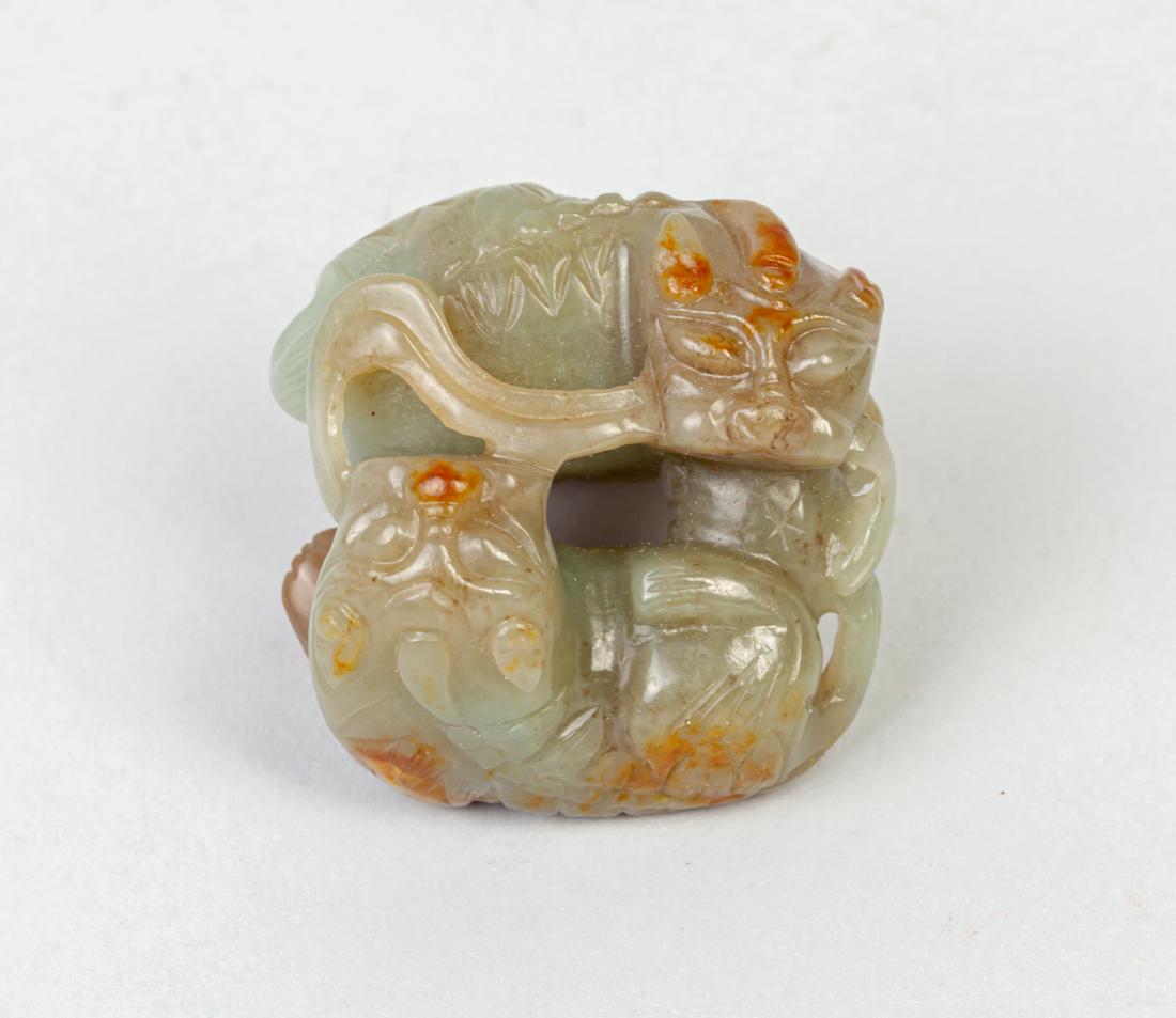 Chinese Pebble Jade Toggle (1 of 12)
