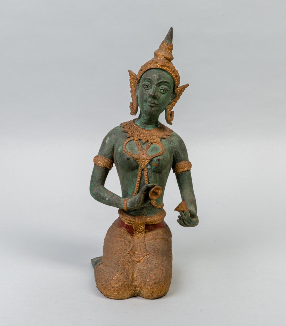 Vintage South Asian Metal Buddha (1 of 13)