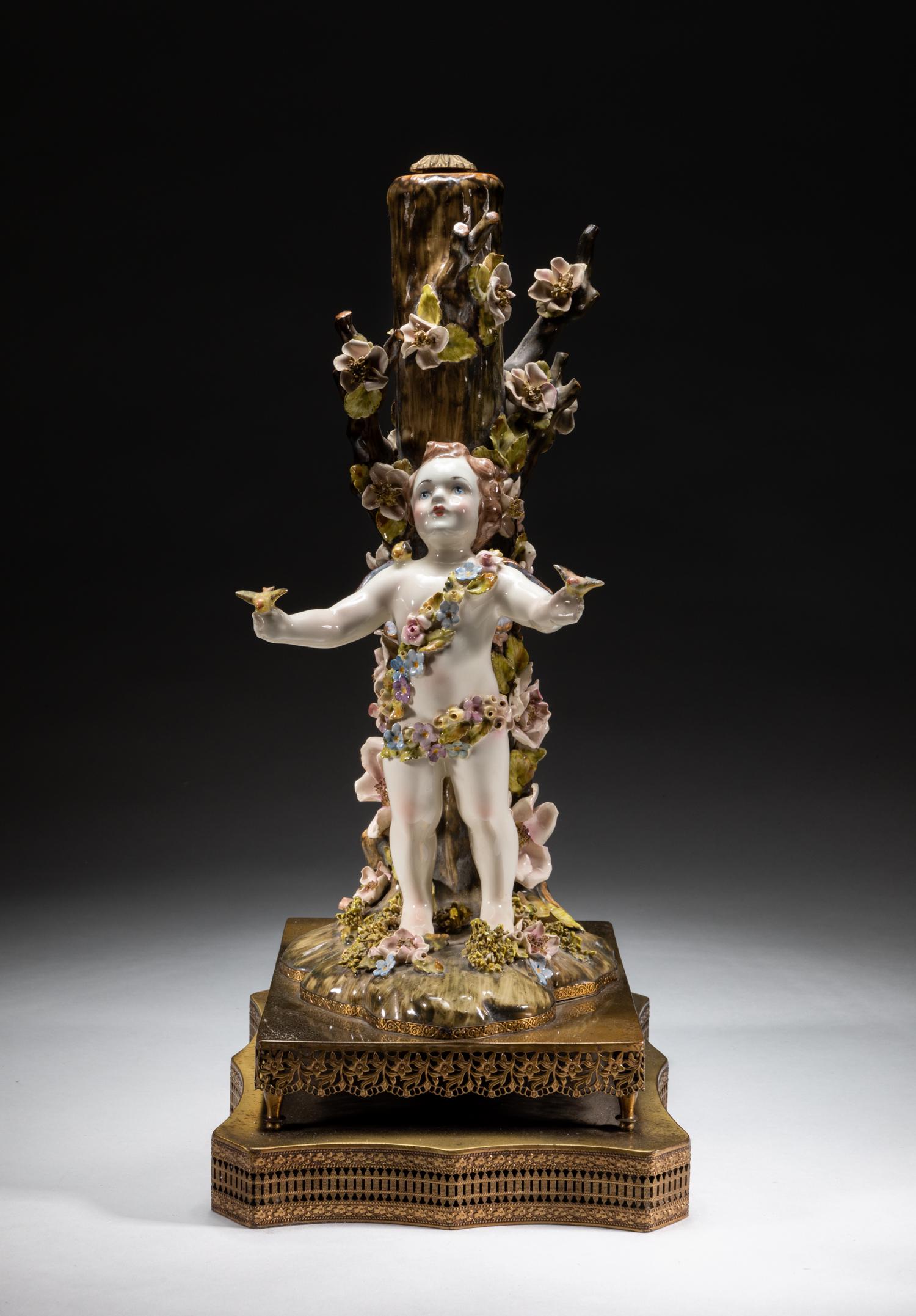 Designed Italy Capodimonte Type Porcelain Figure (1 of 10)