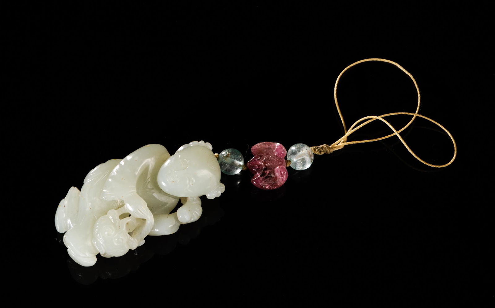 Chinese Jade Tourmaline Toggle (1 of 7)