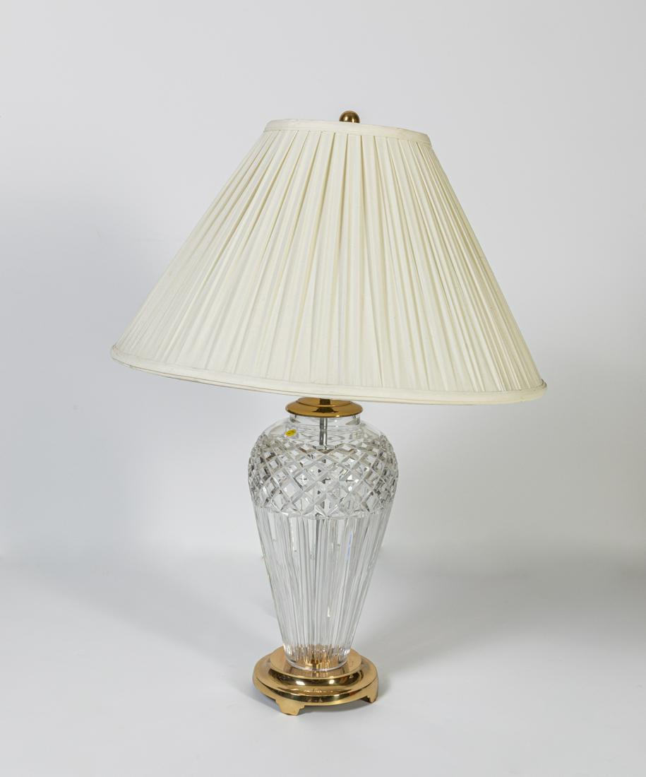 Designed Large Waterford Crystal Lamp (1 of 9)