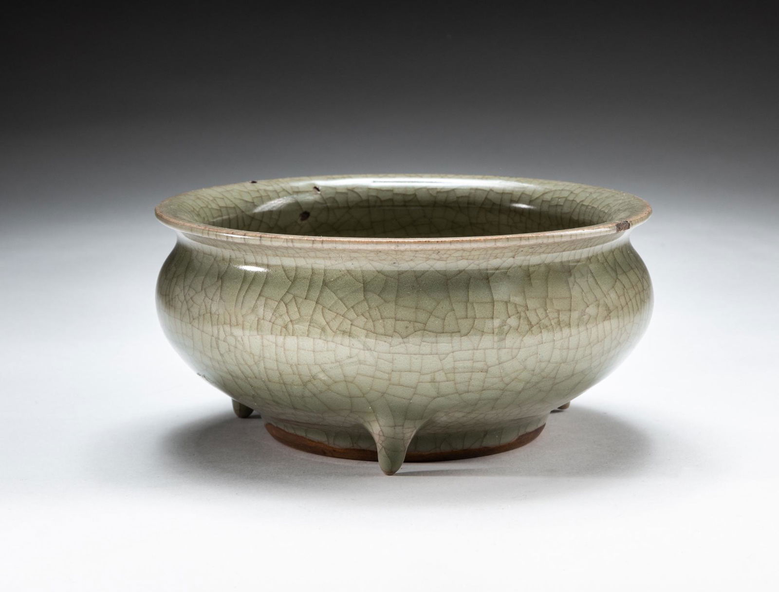 Chinese Celadon Glazed Porcelain Censer (1 of 10)