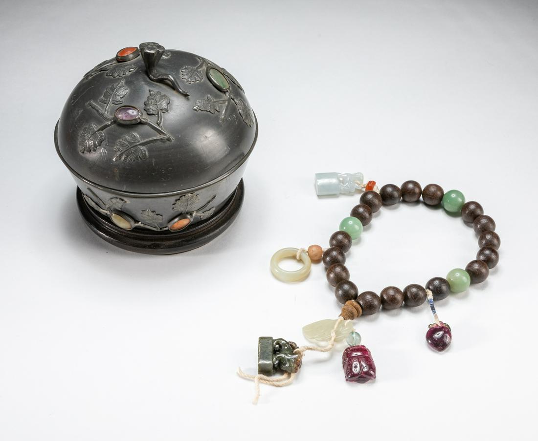 Chinese Old Agarwood Prayer Beads (1 of 12)