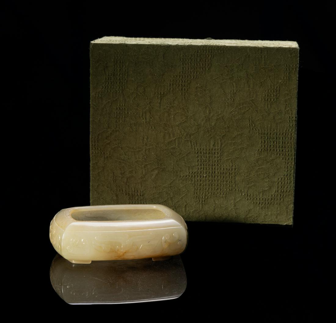 Chinese Jade Carved Brush Washer (1 of 9)