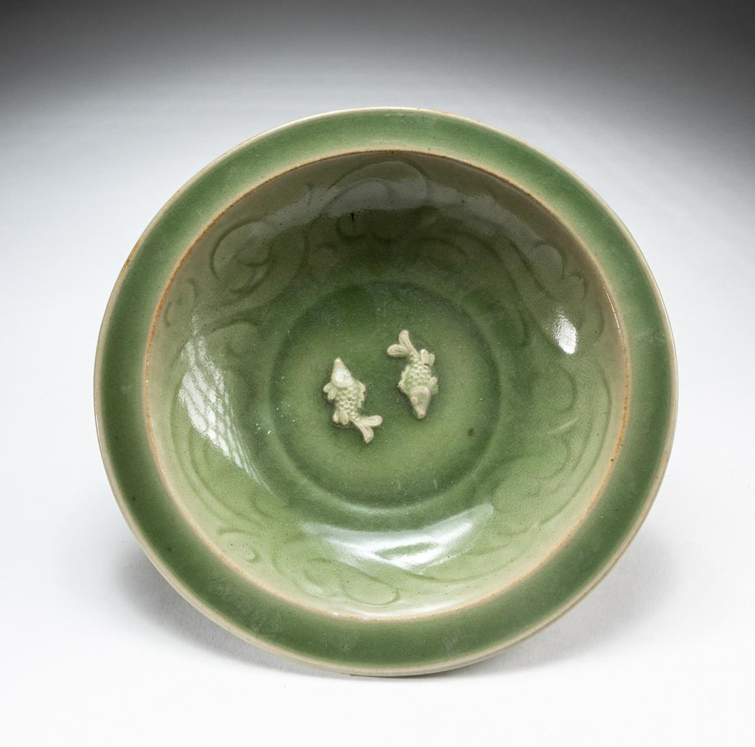 Chinese Longquan Type Porcelain Plate (1 of 9)