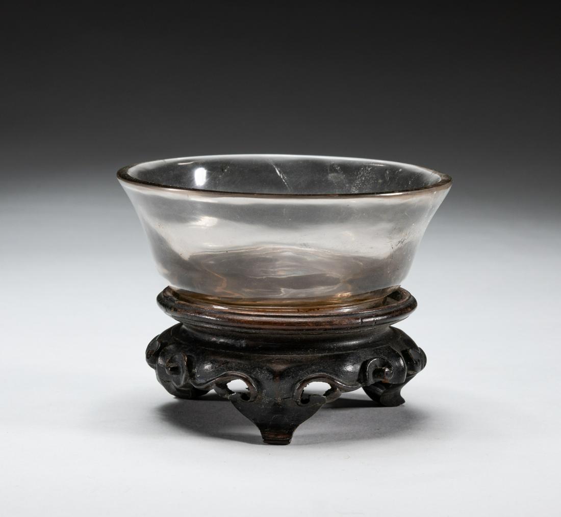 Chinese Old Clear Rock Crystal Brush Washer (1 of 10)