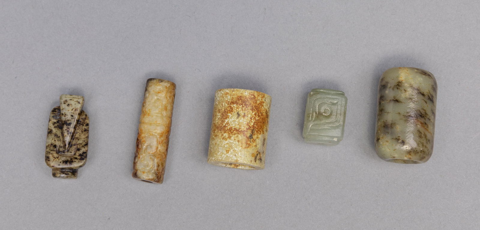 Collection of Chinese Jade Toggles (1 of 13)