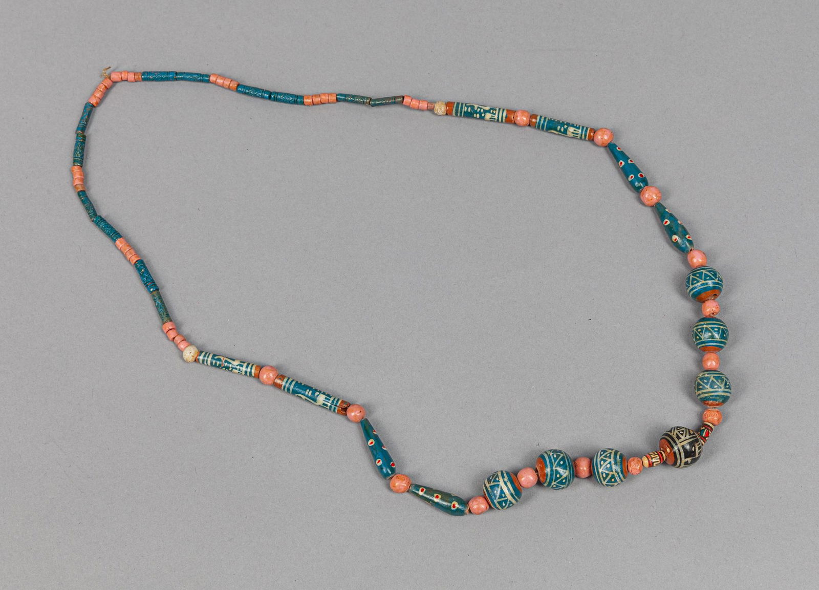 Old Peruvian Clay Pottery Beaded Necklace (1 of 7)