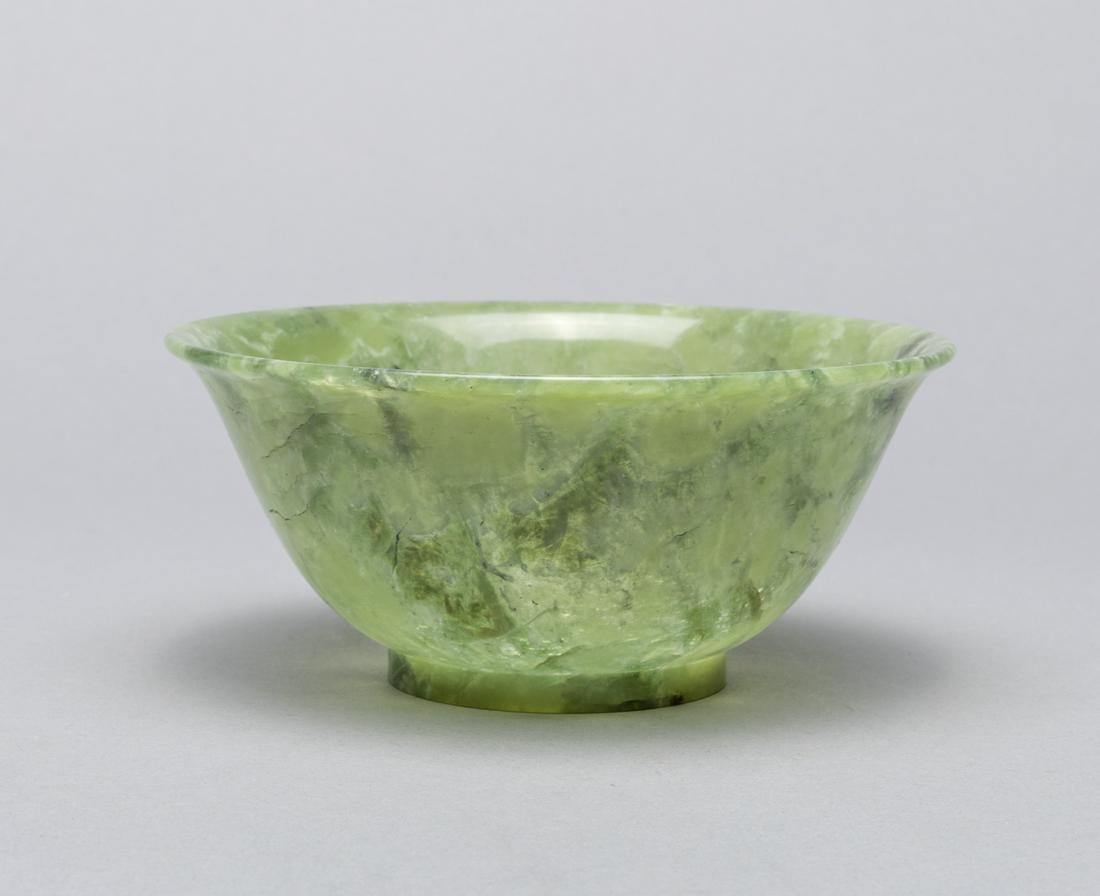 Chinese Export Spinach Jade Bowl (1 of 10)