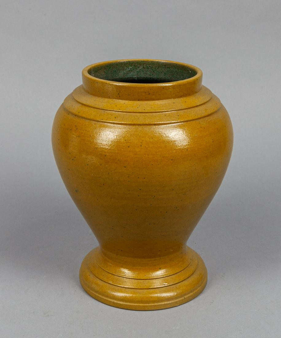 Italy Brown Glazed Pottery Jar (1 of 12)