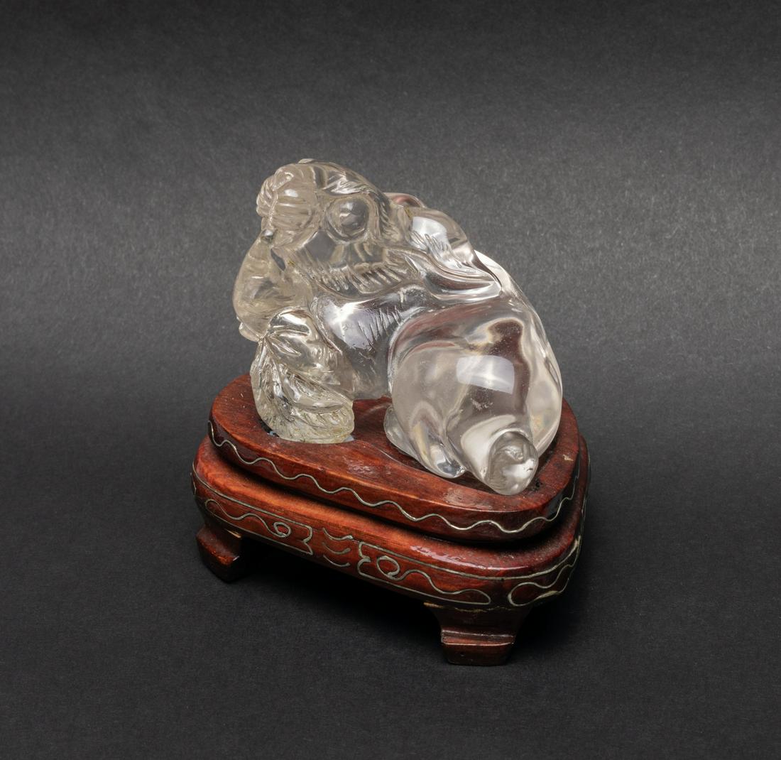 Chinese Clear Rock Crystal Paper Weight (1 of 12)