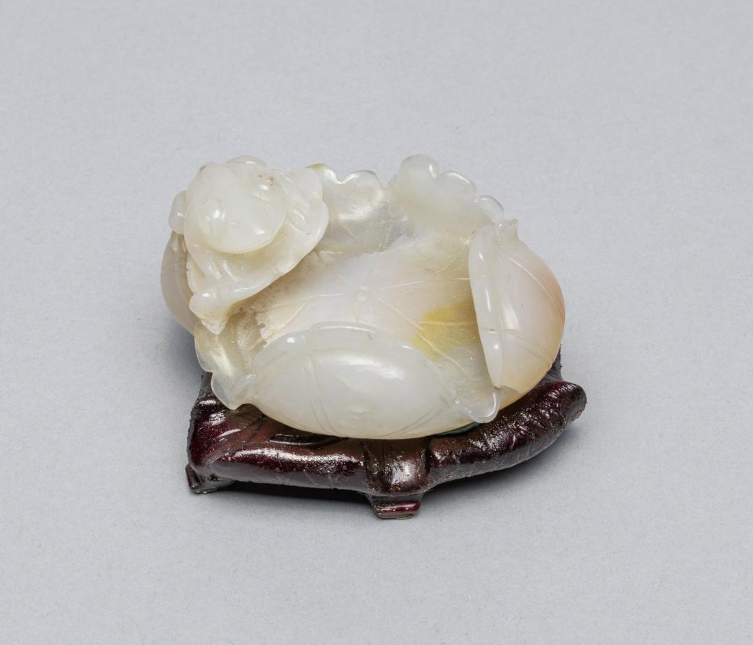 Chinese Cameo Agate Brush Washer (1 of 12)