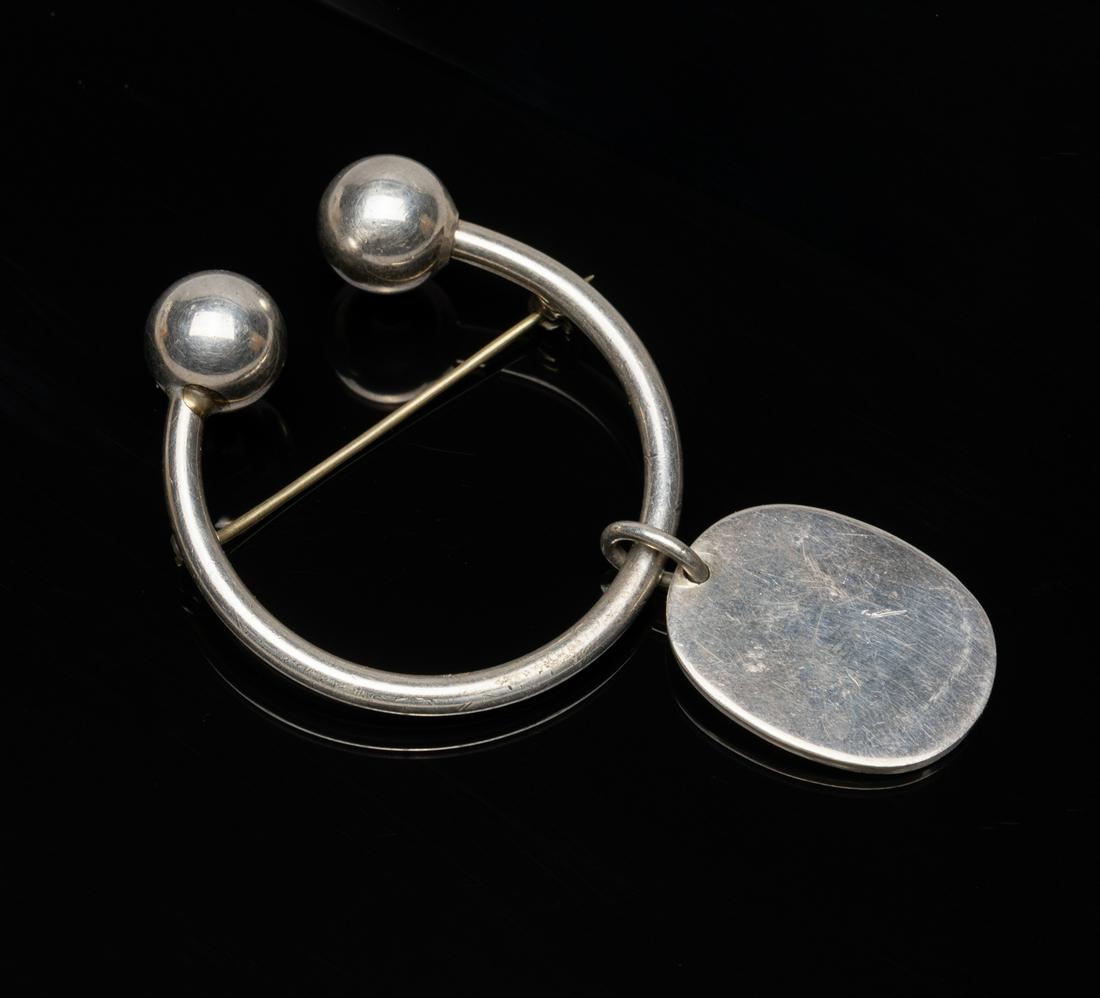 Collectible Sterling Keychain Brooch (1 of 8)