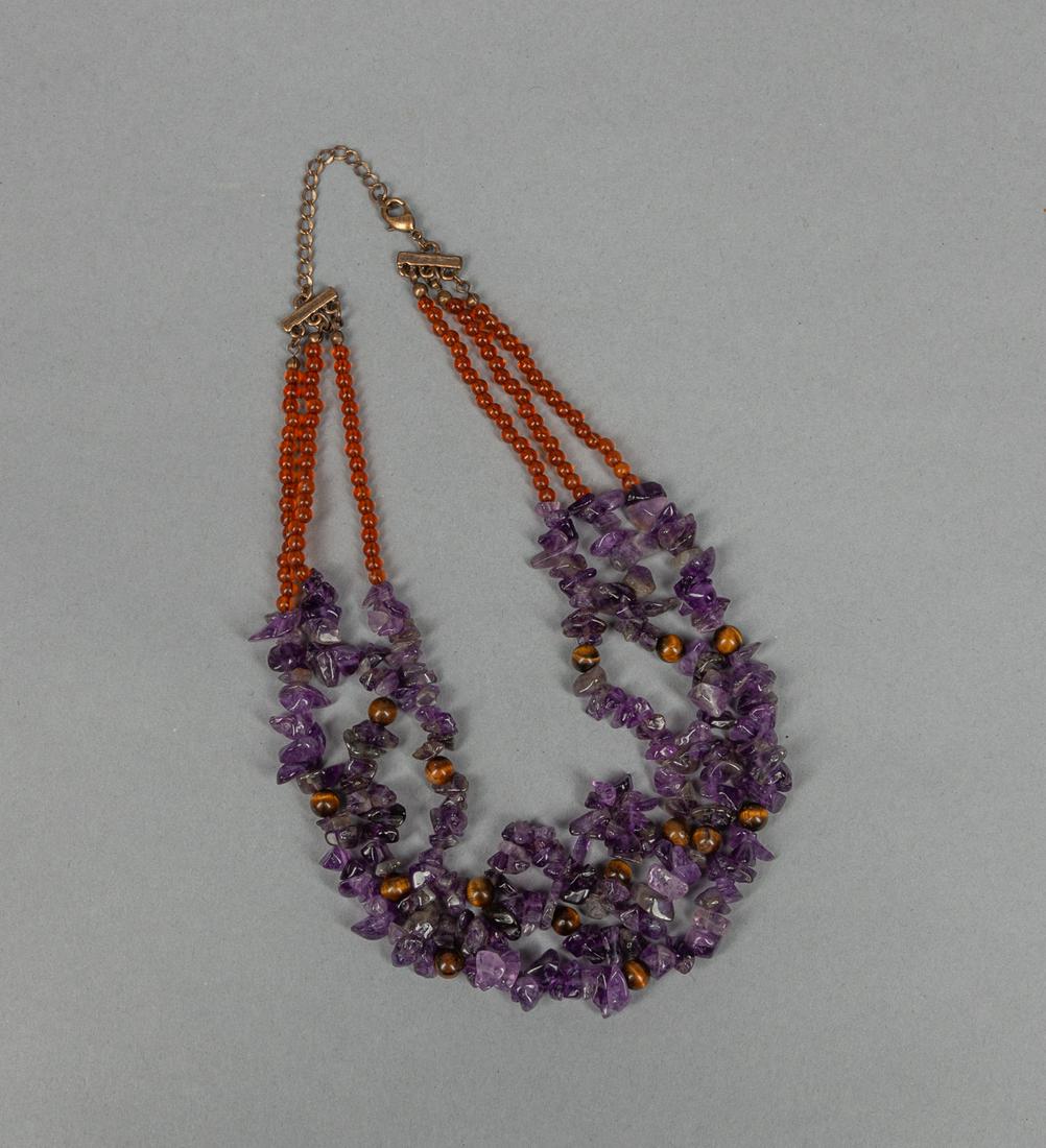 Designed Nature Amethyst Necklace (1 of 11)