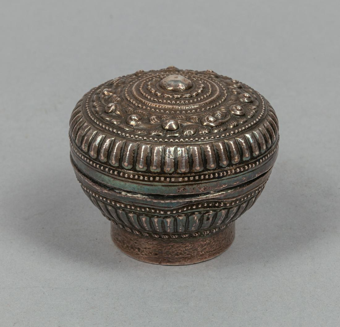 Asian Silver Covered Box (1 of 11)